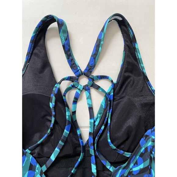 Magic Suit Swim One Piece Swimsuit Print Strappy Back Swimwear - Picture 7 of 10